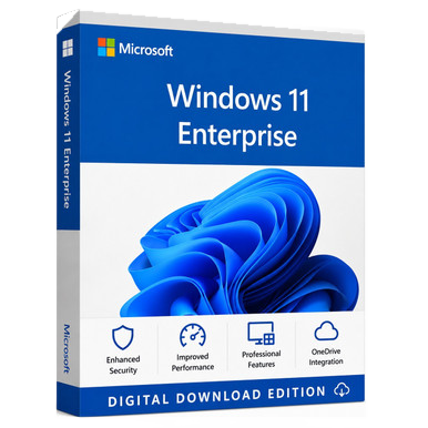 Microsoft Windows Enterprise Licences - Choose Edition product package and licence artwork